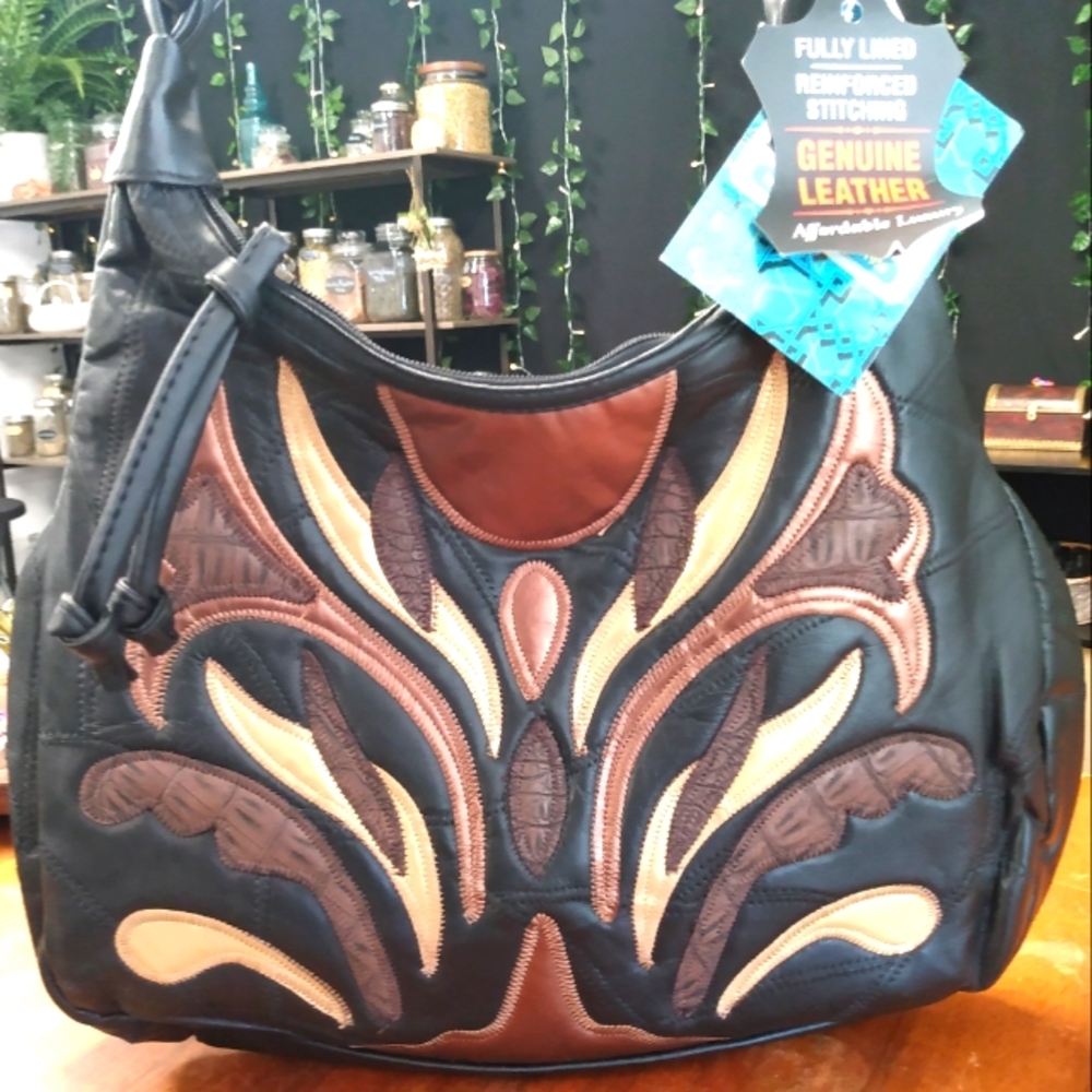 Embassy leather handbag